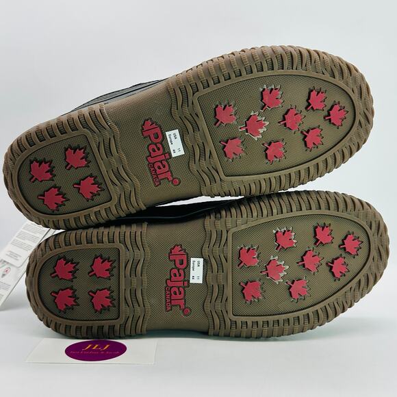 Pajar Men's Exo Lite Black Insulated Puffer Winter Snow Boots Size 44 EU/ 11 US - Picture 9 of 10